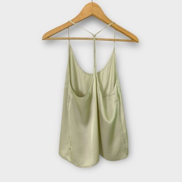 NWT Mango Satin Scoop Neck Camisole Tank - Picture 4 of 12